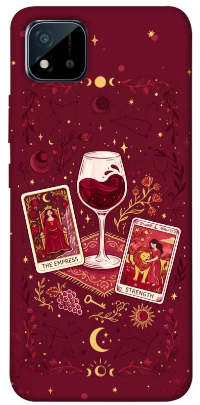 Чехол itsPrint Wine card для Realme C11 (2021), таро, купить оптом с доставкой