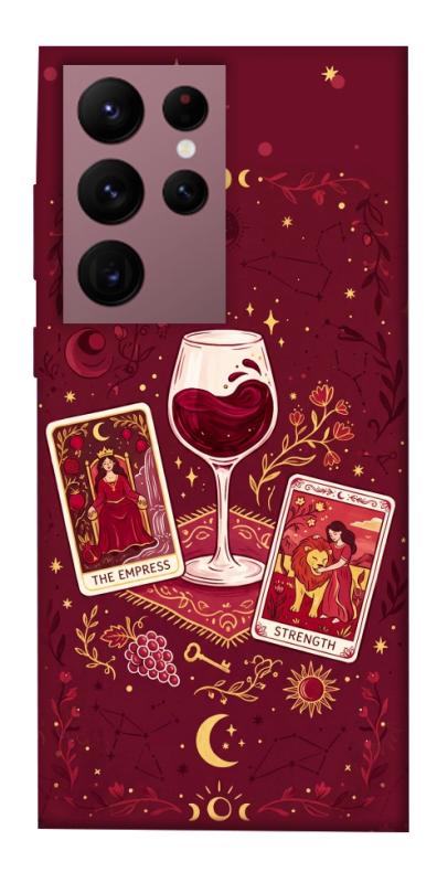 Чохол itsPrint Wine card для Samsung Galaxy S22 Ultra, таро, купити оптом з доставкою