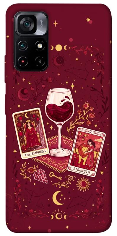 Чехол itsPrint Wine card для Xiaomi Poco M4 Pro 5G, таро, купить оптом с доставкой