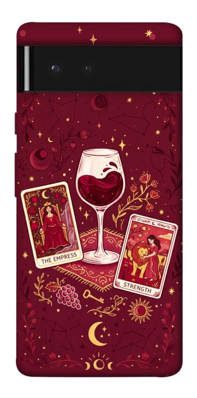 Чохол itsPrint Wine card для Google Pixel 6, таро, купити оптом з доставкою