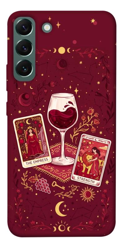 Чехол itsPrint Wine card для Samsung Galaxy S22+, таро, купить оптом с доставкой
