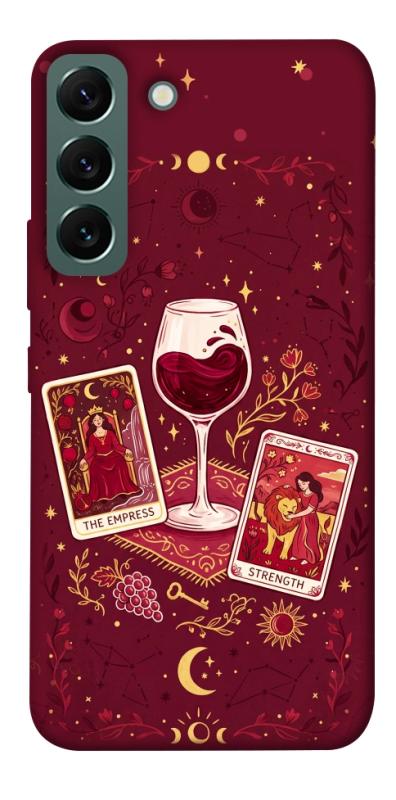 Чехол itsPrint Wine card для Samsung Galaxy S22, таро, купить оптом с доставкой