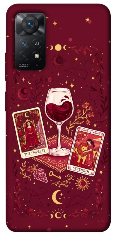 Чехол itsPrint Wine card для Xiaomi Redmi Note 11 Pro 4G/5G, таро, купить оптом с доставкой