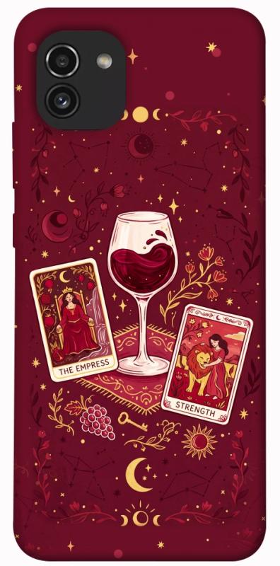 Чехол itsPrint Wine card для Samsung Galaxy A03, таро, купить оптом с доставкой