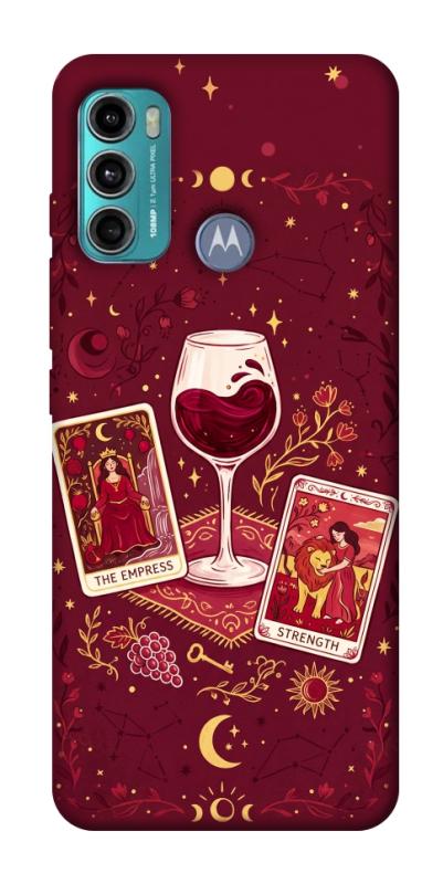 Чехол itsPrint Wine card для Motorola Moto G60, таро, купить оптом с доставкой