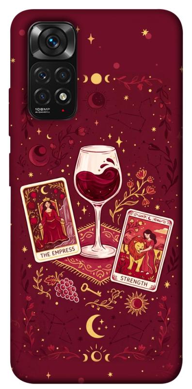 Чехол itsPrint Wine card для Xiaomi Redmi Note 11 (Global) / Note 11S, таро, купить оптом с доставкой