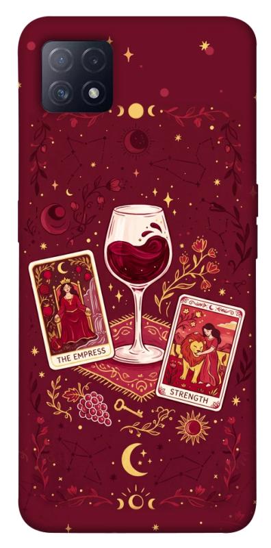 Чехол itsPrint Wine card для Oppo A72 5G / A73 5G, таро, купить оптом с доставкой