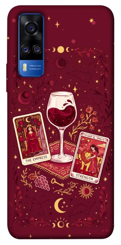 Чехол itsPrint Wine card для Vivo Y51a, таро, купить оптом с доставкой