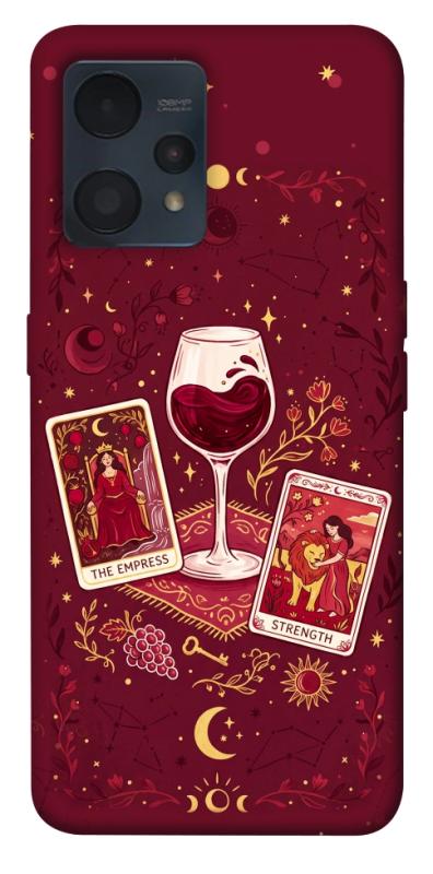 Чохол itsPrint Wine card для Realme 9 4G / 9 Pro+, таро, купити оптом з доставкою