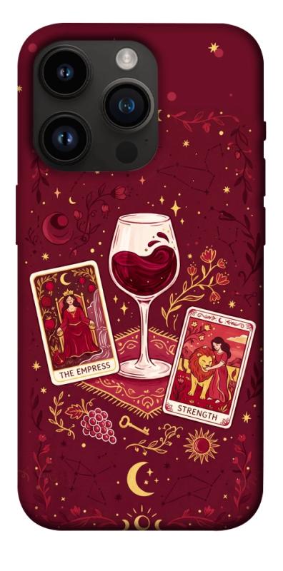 Чохол itsPrint Wine card для Apple iPhone 14 Pro (6.1"), таро, купити оптом з доставкою