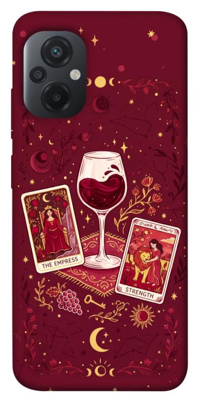 Чехол itsPrint Wine card для Xiaomi Poco M5, таро, купить оптом с доставкой