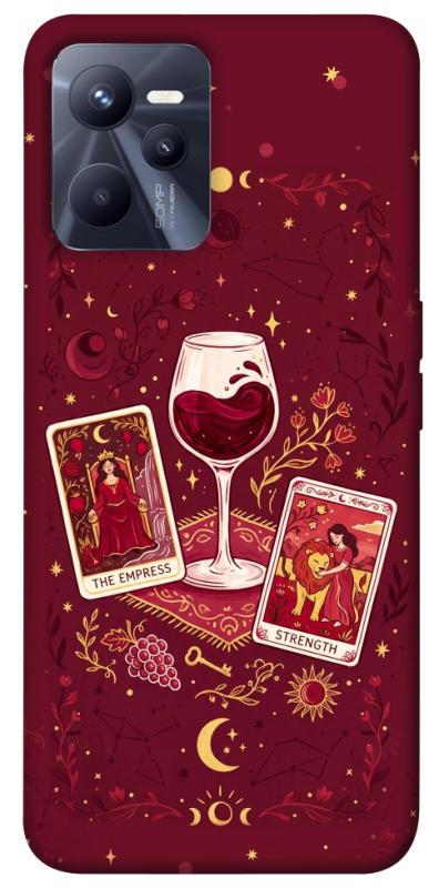 Чехол itsPrint Wine card для Realme C35, таро, купить оптом с доставкой
