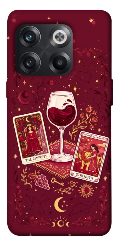 Чехол itsPrint Wine card для OnePlus 10T, таро, купить оптом с доставкой