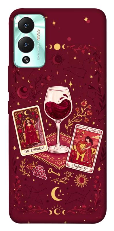 Чехол itsPrint Wine card для Infinix Hot 12 Play, таро, купить оптом с доставкой