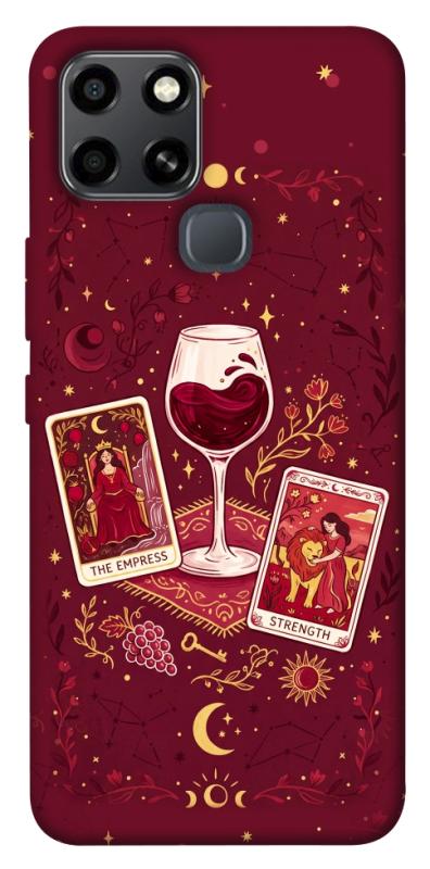 Чехол itsPrint Wine card для Infinix Smart 6, таро, купить оптом с доставкой