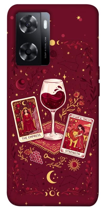 Чехол itsPrint Wine card для Oppo A57s, таро, купить оптом с доставкой