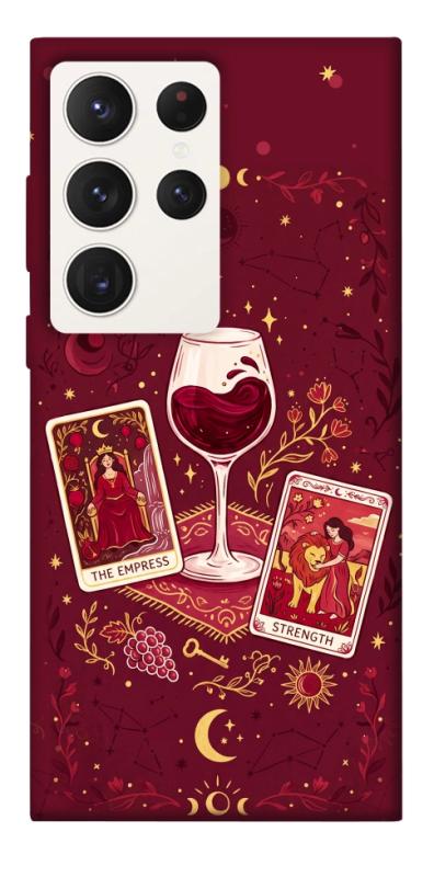 Чехол itsPrint Wine card для Samsung Galaxy S23 Ultra, таро, купить оптом с доставкой