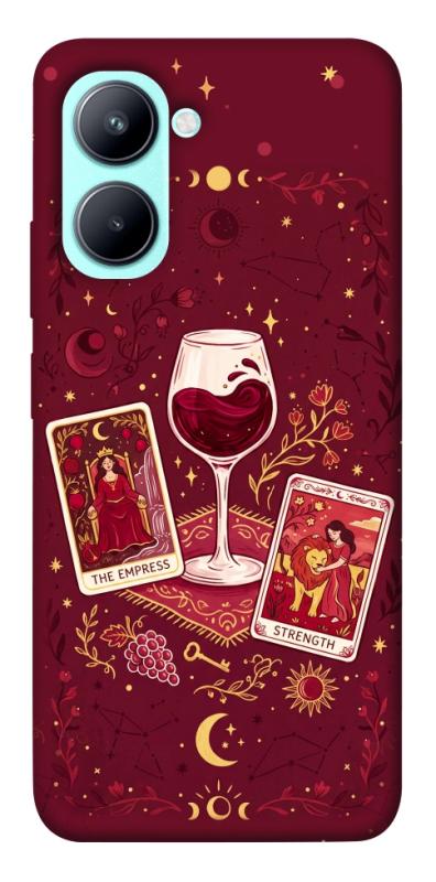 Чехол itsPrint Wine card для Realme C33, таро, купить оптом с доставкой