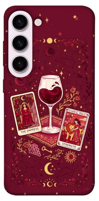 Чехол itsPrint Wine card для Samsung Galaxy S23+, таро, купить оптом с доставкой