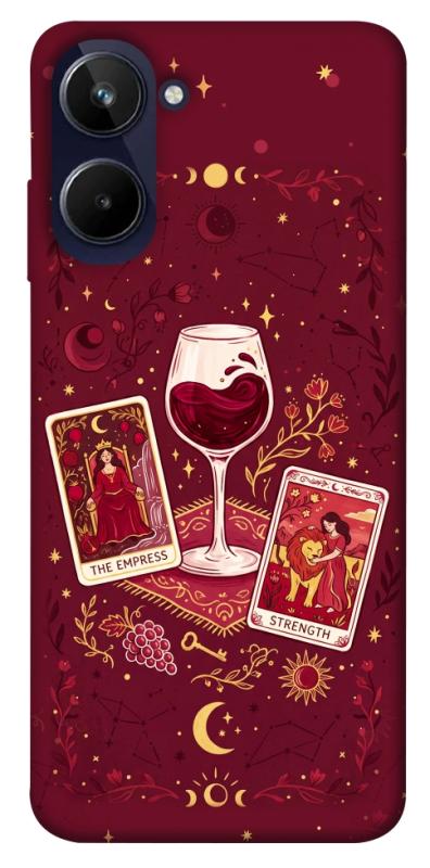 Чехол itsPrint Wine card для Realme 10 4G, таро, купить оптом с доставкой