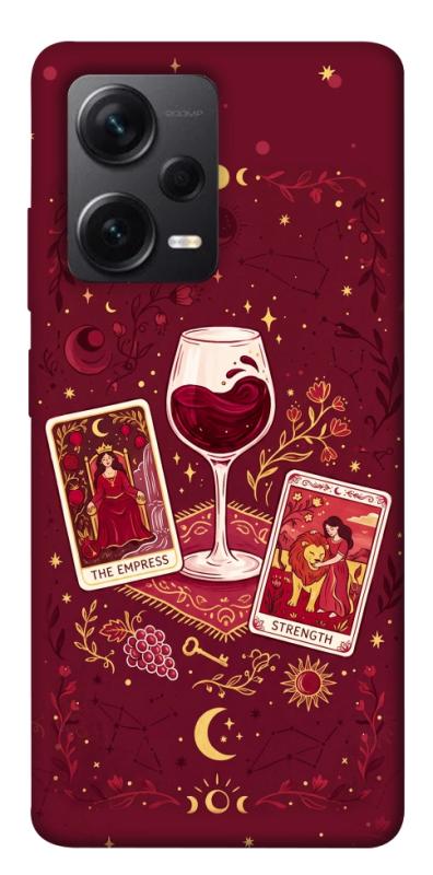 Чехол itsPrint Wine card для Xiaomi Redmi Note 12 Pro+ 5G, таро, купить оптом с доставкой
