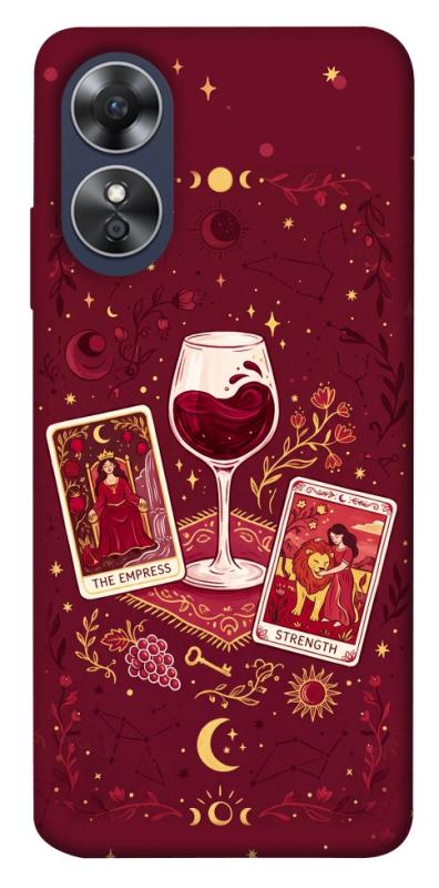 Чехол itsPrint Wine card для Oppo A17, таро, купить оптом с доставкой