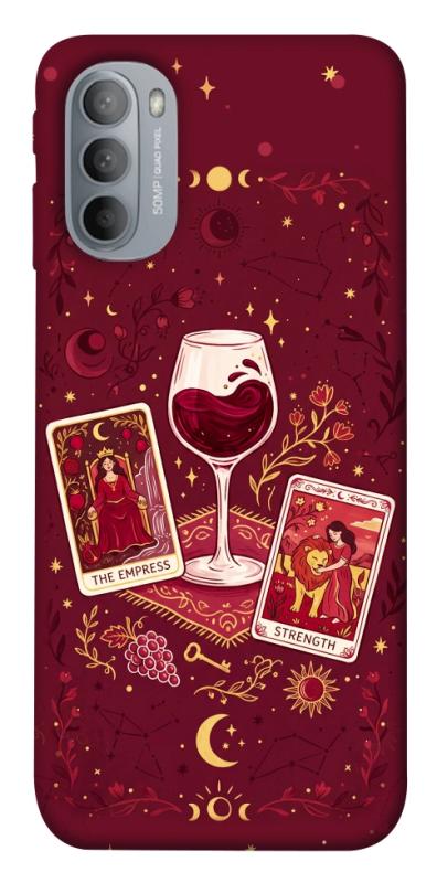 Чехол itsPrint Wine card для Motorola Moto G31, таро, купить оптом с доставкой