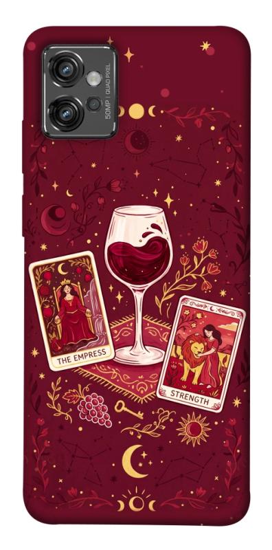 Чехол itsPrint Wine card для Motorola Moto G32, таро, купить оптом с доставкой