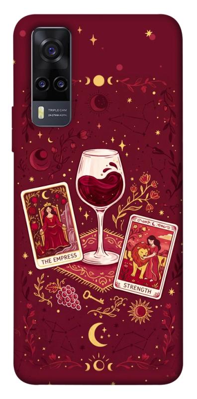 Чехол itsPrint Wine card для Vivo Y31, таро, купить оптом с доставкой