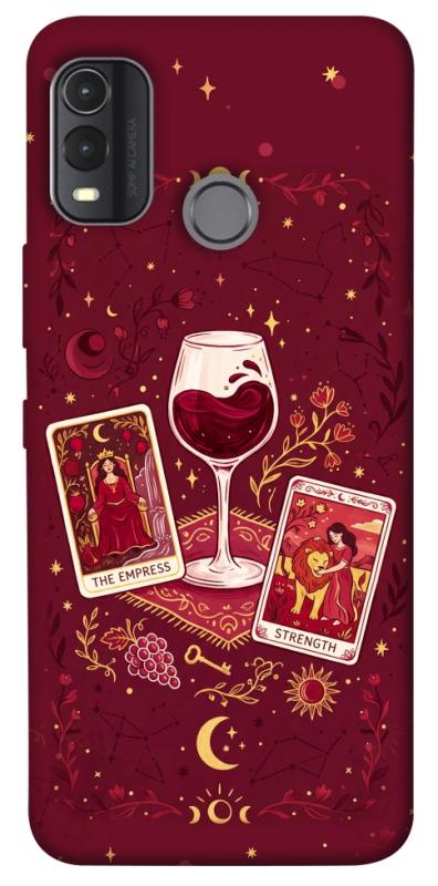 Чехол itsPrint Wine card для Nokia G11 Plus, таро, купить оптом с доставкой