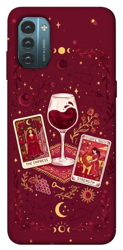 Чехол itsPrint Wine card для Nokia G21, таро, купить оптом с доставкой