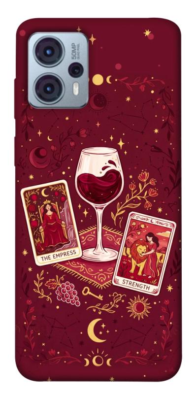 Чохол itsPrint Wine card для Motorola Moto G23, таро, купити оптом з доставкою