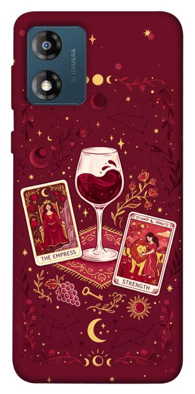 Чехол itsPrint Wine card для Motorola Moto E13, таро, купить оптом с доставкой