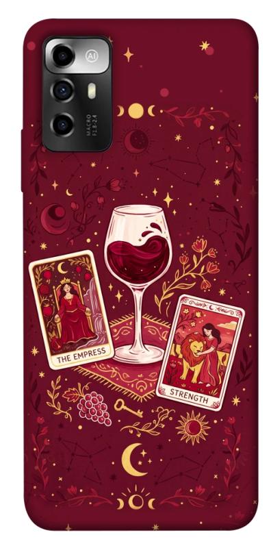 Чохол itsPrint Wine card для ZTE Blade A72, таро, купити оптом з доставкою