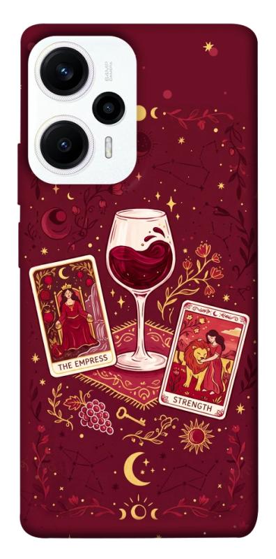 Чохол itsPrint Wine card для Xiaomi Poco F5 / Note 12 Turbo, таро, купити оптом з доставкою