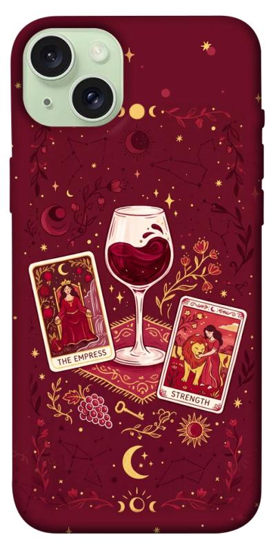 Чехол itsPrint Wine card для Apple iPhone 15 Plus (6.7"), таро, купить оптом с доставкой