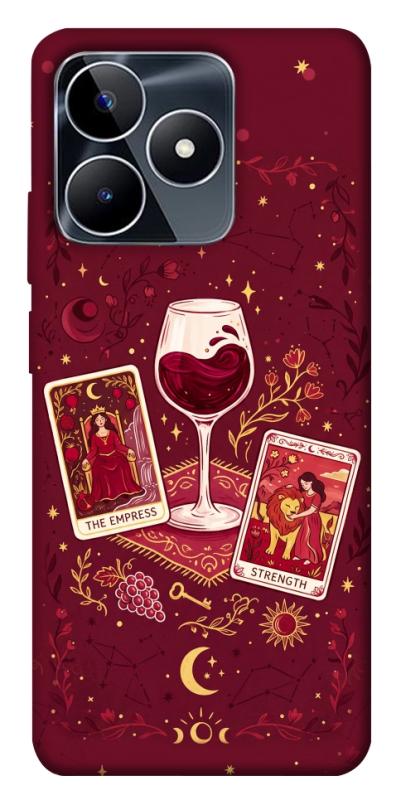 Чехол itsPrint Wine card для Realme C53, таро, купить оптом с доставкой
