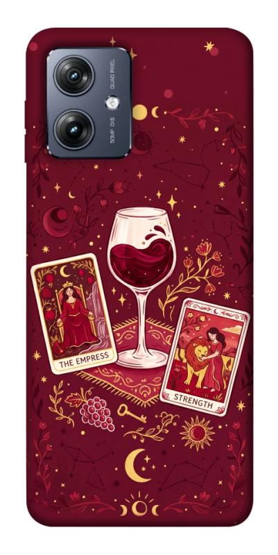 Чехол itsPrint Wine card для Motorola Moto G54, таро, купить оптом с доставкой