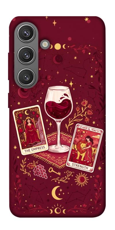 Чехол itsPrint Wine card для Samsung Galaxy S24+, таро, купить оптом с доставкой