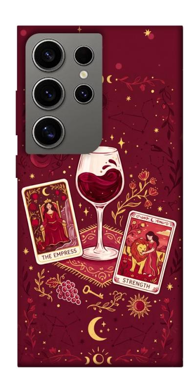 Чехол itsPrint Wine card для Samsung Galaxy S24 Ultra, таро, купить оптом с доставкой
