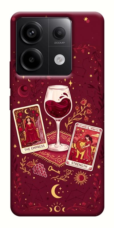 Чехол itsPrint Wine card для Xiaomi Redmi Note 13 Pro 4G, таро, купить оптом с доставкой