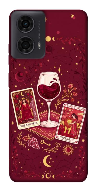 Чехол itsPrint Wine card для Motorola Moto G24, таро, купить оптом с доставкой