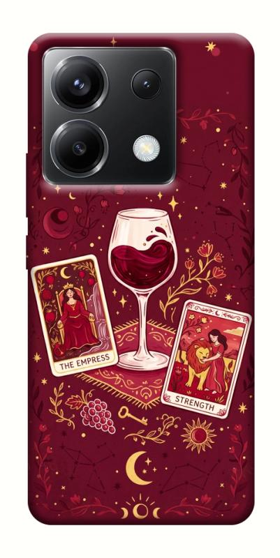 Чехол itsPrint Wine card для Xiaomi Poco X6, таро, купить оптом с доставкой