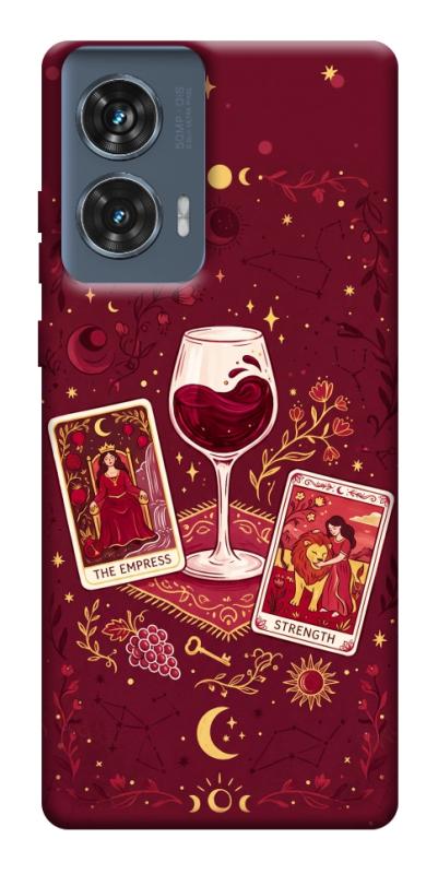 Чохол itsPrint Wine card для Motorola Edge 50 Fusion, таро, купити оптом з доставкою