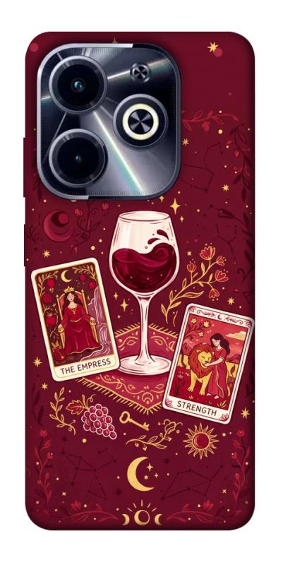 Чехол itsPrint Wine card для Infinix Hot 40i, таро, купить оптом с доставкой