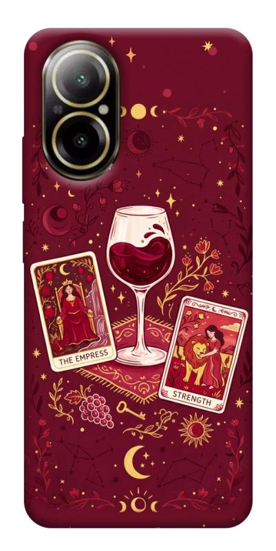 Чехол itsPrint Wine card для Realme C67 4G, таро, купить оптом с доставкой