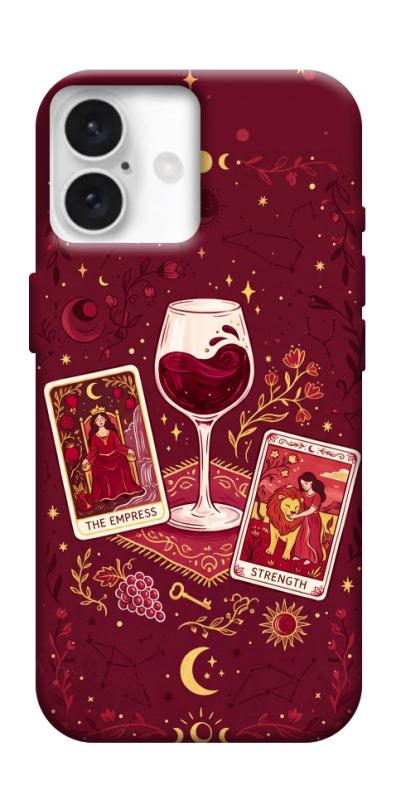 Чехол itsPrint Wine card для Apple iPhone 16 Plus (6.7"), таро, купить оптом с доставкой