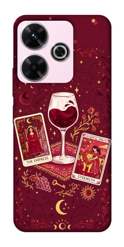 Чохол itsPrint Wine card для Xiaomi Redmi 13 4G / Poco M6 4G, таро, купити оптом з доставкою