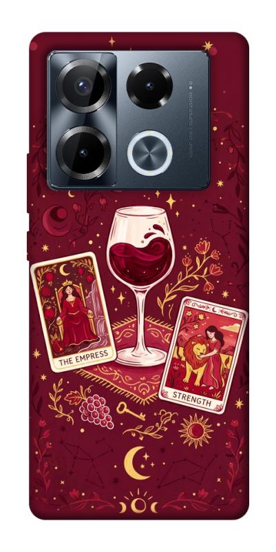 Чехол itsPrint Wine card для Infinix Note 40 Pro 4G, таро, купить оптом с доставкой