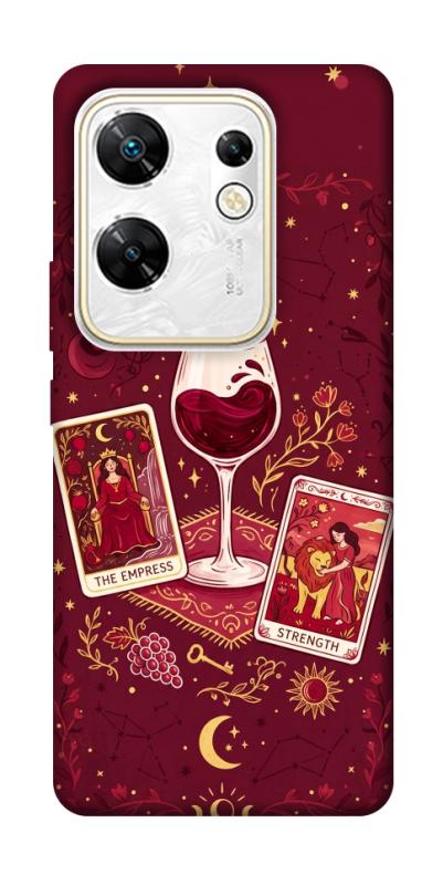 Чохол itsPrint Wine card для Infinix Zero 30 4G, таро, купити оптом з доставкою